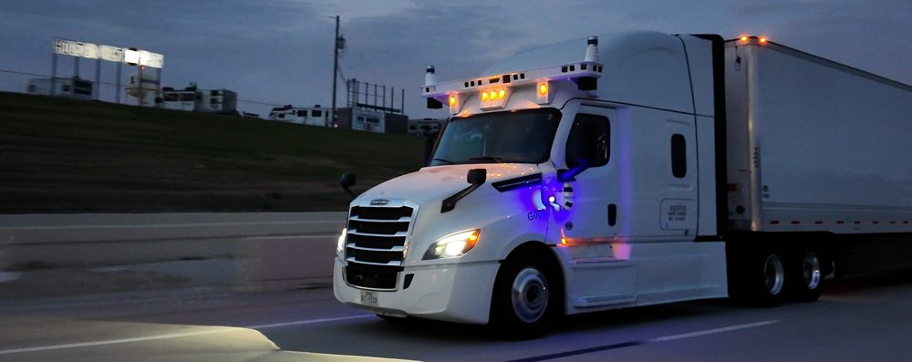 Bot Auto autonomous truck (retrofitted Freightliner)