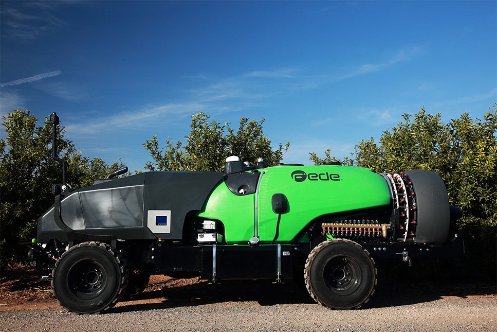 KFAST autonomous orchard sprayer