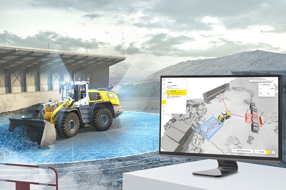 L 550 XPower with Liebherr Autonomous Operations