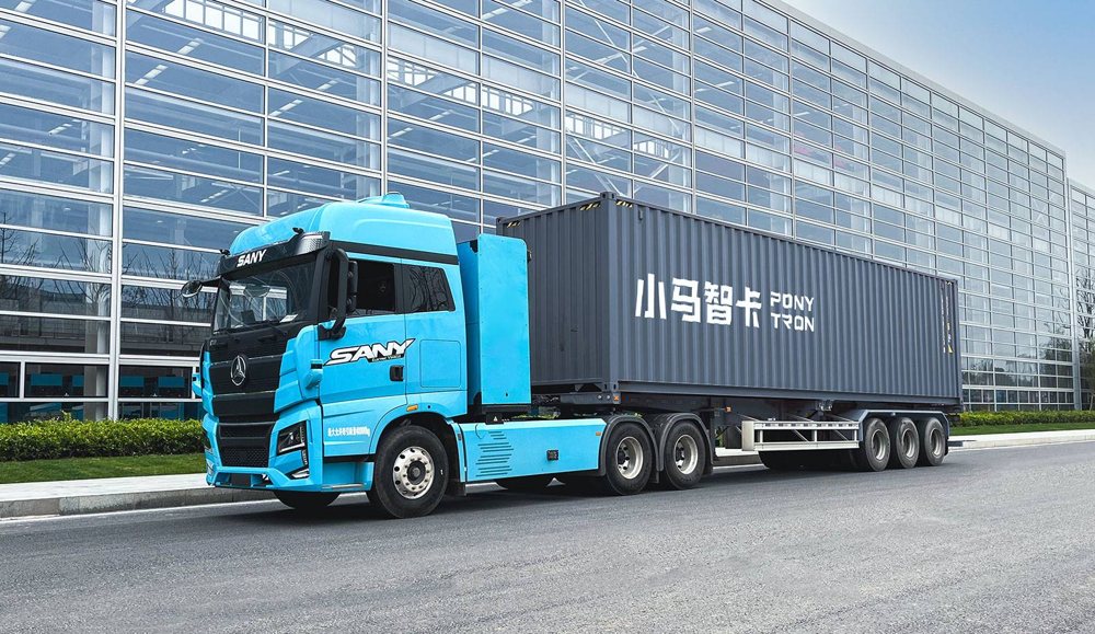 Pony.ai-SANY L4 heavy truck