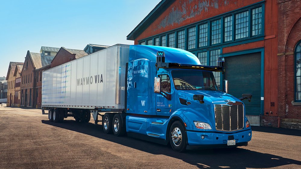 Waymo Via autonomous Class 8 truck