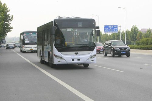 Yutong autonomous city bus (2015 road test)
