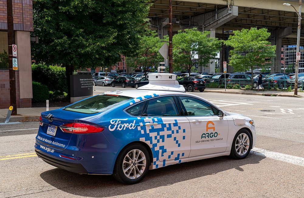Argo AI third-generation test vehicle (Ford Fusion Hybrid)