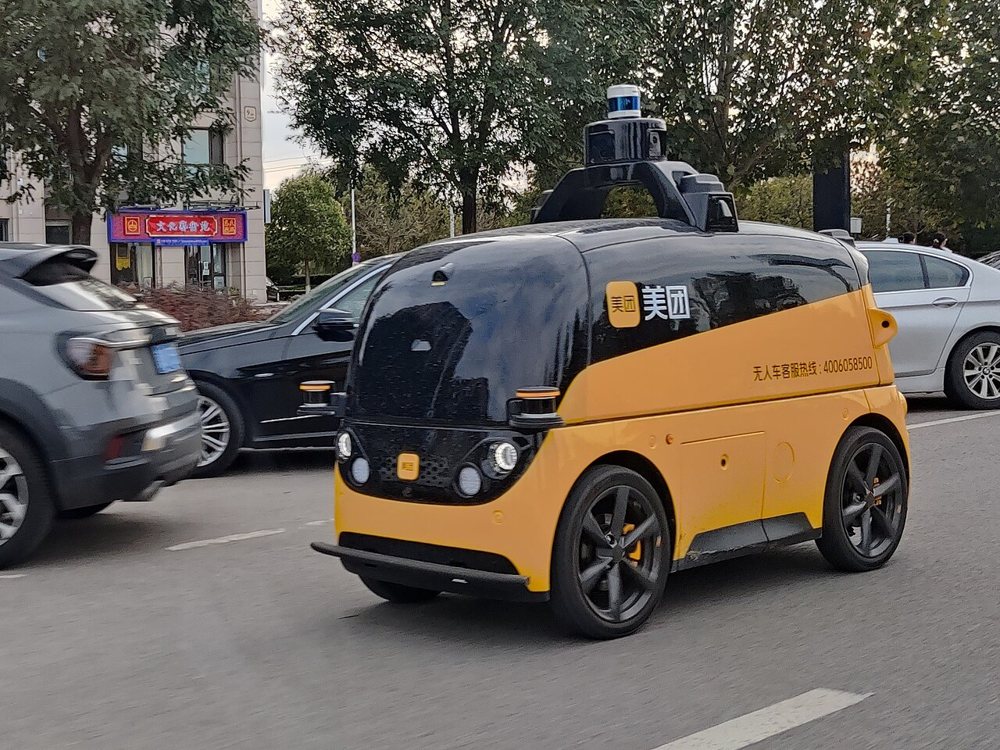 Meituan new-generation delivery vehicle