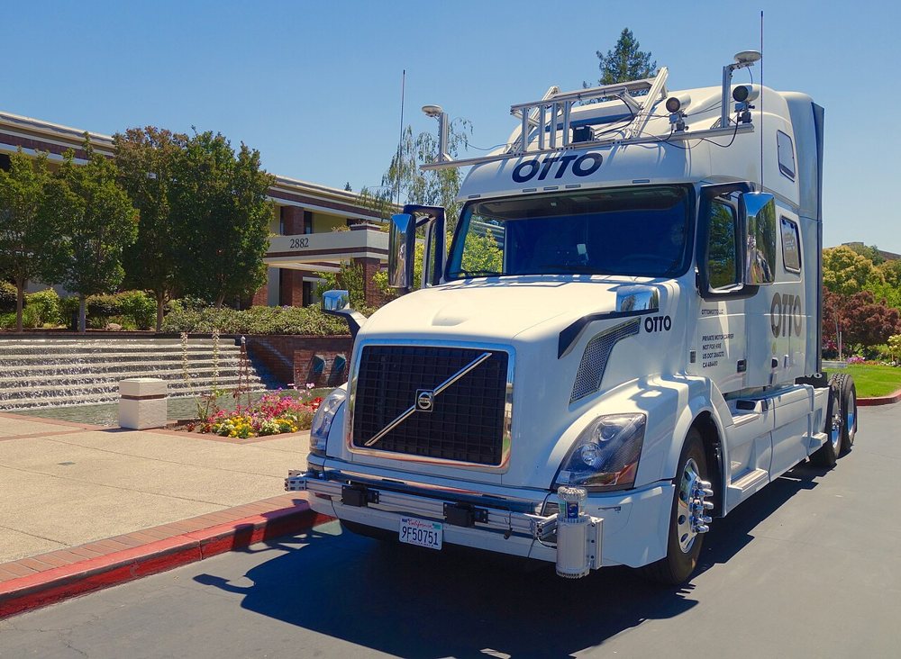 Otto self-driving truck (Volvo VNL)
