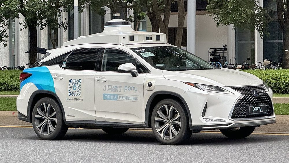 Pony.ai Lexus RX robotaxi